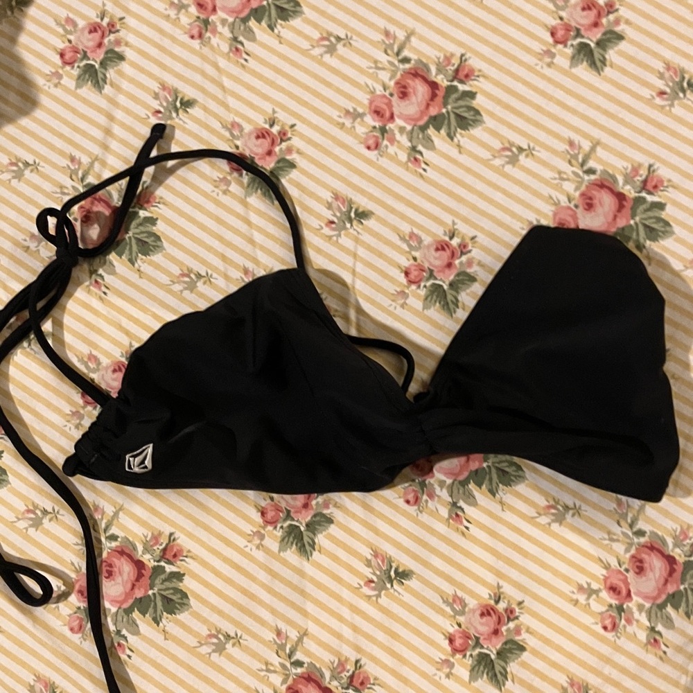 Black Triangle Bikini Top